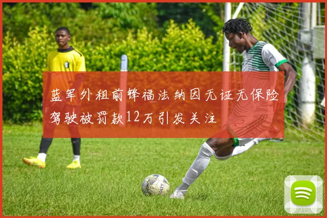 蓝军外租前锋福法纳因无证无保险驾驶被罚款12万引发关注