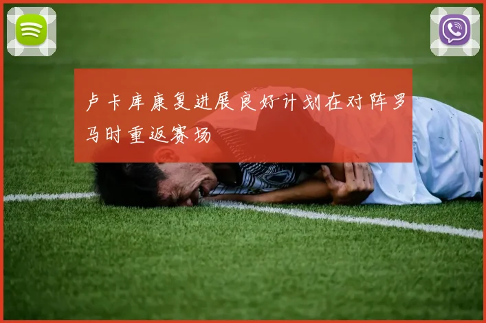 卢卡库康复进展良好计划在对阵罗马时重返赛场