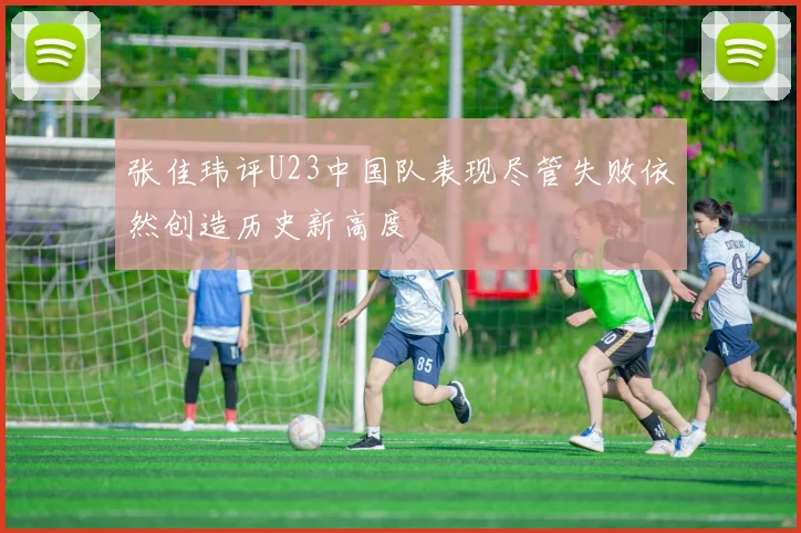 张佳玮评U23中国队表现尽管失败依然创造历史新高度